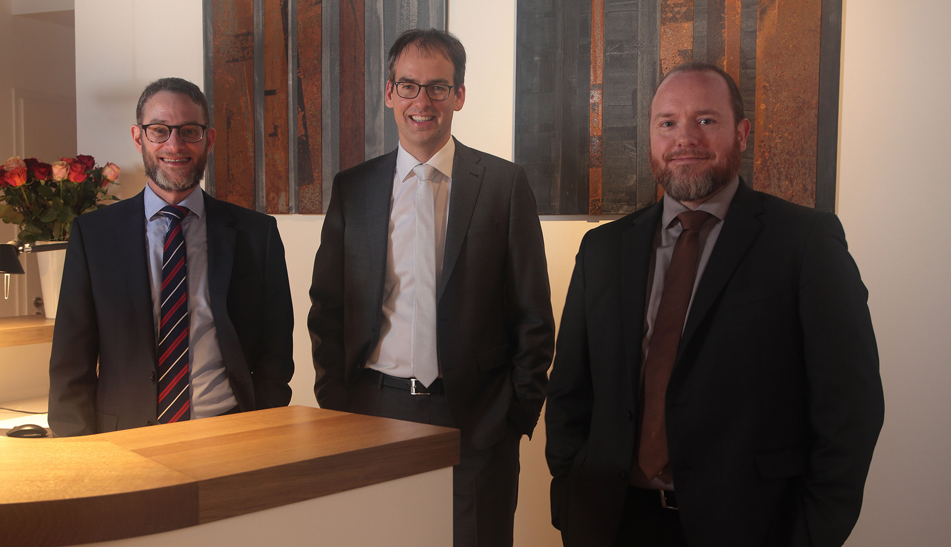 Gruppenbild der Anwaltskanzlei Schenbourg Rechtsanwälte & Notar